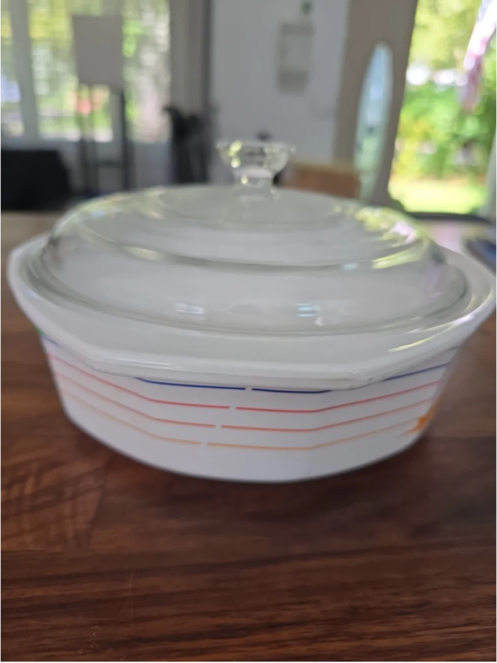 Studio Nova Fire & Ice Covered Casserole with Lid Hi Fi Vtg/Retro 70’s/80’s